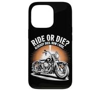 Rouler Ou Mourir Déjà Mort Je Roule Coque pour iPhone 13 Pro
