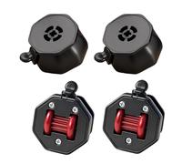 Roulette - 4 Pièces Roulettes Auto-adhésives Robustes, Ensemble De Remplacement À Roulement Lisse, Matériel De Mobilité De Stockage De Bureau | Conception Pivotante Fiable Avec Revêtement Anti