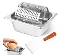 Roulette à beurre, 1000 ml, distributeur de beurre en acier inoxydable, durable, outil de rouleau à beurre, centrifugeuse à beurre, distributeur de beurre pour pain, pain grillé