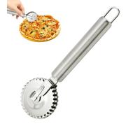 Roulette à pâtisserie | Roulette de coupe à raviolis en acier inoxydable - Cutter de cuisine délicat non corrosif à bord cannelé outils de cuisson pour