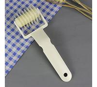 Roulette à pizza en plastique - Outil de cuisson pour pâtes pâtes, biscuits, treillis, pâtisserie, facile et intéressant