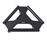 Roulette abdominale, Roue abdominale triangulaire Ab Roller Wheel exercice équipement d'entraînement réutilisable(Black)