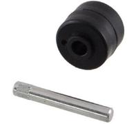 Roulette arrière - Rowenta - SS2230002508 - Compatible X-FORCE FLEX - Noir - Plastique