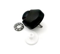 Roulette Avant. Compatible avec Deebot T10/T20/X1 Omni/T10 Plus/X1 Turbo. Accessoires for Aspirateurs(Black Caster)