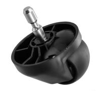 Roulette avant de rechange compatible avec robot aspirateur WVCR200S, assemblage de roue pivotante pour un changement de direction stable et une navigation fluide, noire