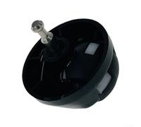 Roulette avant de rechange en plastique noir pour aspirateur Cecotec pour robot Conga
