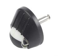 Roulette avant de rechange pour aspirateur robot Ultenic T10 - Roulette pivotante avec construction plastique+métal, roue de transition au sol pour