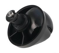 Roulette avant de rechange pour Dreame D9 pour L20 Ultra pour X40 Master, L40 Ultra L10s Pro pour Gen2, pour robot Mova L300 L600, noir (1 pièce)