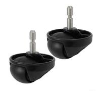 Roulette avant de rechange pour Trouver E10 pour aspirateurs robotiques Mova E20 Plus Manœuvrabilité sans effort autour des obstacles Construction en plastique facile à installer (lot de 2)