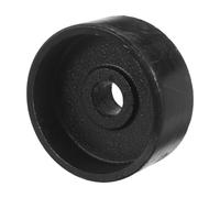 Roulette Avant en Acier pour Cric Hydraulique, 3,1 Pouces, Noir | Roue de Remplacement pour Cric de Remorque, Rotation Souple, Support Stable, Atelier et Réparation Extérieure