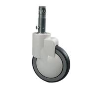 Roulette centrale de commande 15 cm (6 pouces) for chariot chirurgical, lit soins infirmiers, silencieuse et universelle(M28x97mm-1pc,3 control devices)