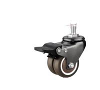 Roulette Chaise Bureau Roulettes de chaise bureau lourdes 2 pouces, 10 mm, roulettes à vis, poulies universelles for meubles table chevet, roue silencieuse(Color07)