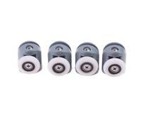 Roulette coulissante double, Shower Door Rollers For Glass Sliding Pack Of 4 A And B 45x34mm(A)