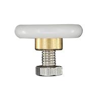 Roulette coulissante double, Shower Door Rollers Pack Of 2 20-27mm(25mm)