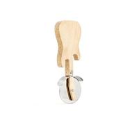 Roulette coupe pizza Guitare Beige