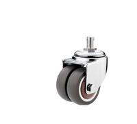 roulette de chaise de bureau Roulettes de chaise bureau lourdes 2 pouces, 10 mm, roulettes à vis, poulies universelles for meubles table chevet, roue silencieuse(Color04)