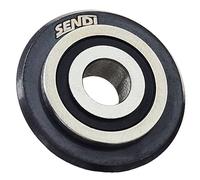 Roulette de coupe professionnelle Ø22 × 6 × 6 mm, SENDI pour tondeuse PRO CUTTER 1200 - Roue en carbure pour carrelage, grès cérame et verre, matériau carbure de tungstène