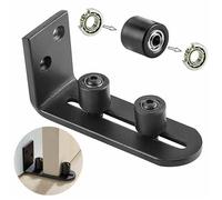 Roulette de Guidage de Porte de Grange Coulissante Réglable avec Roulement à Billes pour le Bas