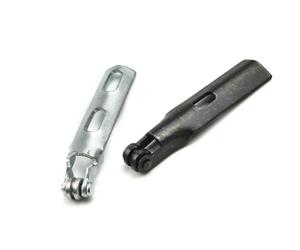 Roulette de guidage en métal pour scie sauteuse 55 et guide de tige alternative, accessoires de guide de scie durable, pièces de rechange pour scie sauteuse (argenté)