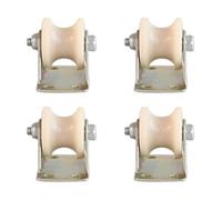 Roulette de guidage, Roue de piste à rainure en U, roues à roulettes, roulette en nylon robuste, poulie de porte coulissante(1.2in/32mm)