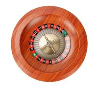 Roulette de jeu rotative portable pour soirée de jeu de casino 30,5 cm de diamètre