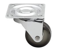 Roulette de meuble brune Ø 35 mm sans frein de SOTECH