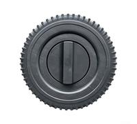 Roulette de mobilité de 17,8 cm avec trou central d'arbre de 16 mm pour une utilisation sur des supports de base de grill standard et des assemblages de cadre (2 pièces A)