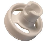 Roulette de panier inférieur (295379-21409) Lave-vaisselle (34420101 482000009033 CURTISS FAR PROLINE TECNOLEC URANIA ROSIERES HOOVER CANDY)