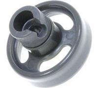 Roulette de panier inférieur Lave-vaisselle 49005659 CANDY, HOOVER, ROSIERES - 309687 Blanc, Blanc G