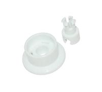 Roulette de panier inférieur Lave-vaisselle C00104637 ARISTON HOTPOINT, SCHOLTES - 294748 Blanc, Blanc G