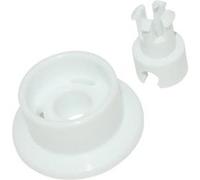 Roulette de panier inférieur Lave-vaisselle C00104637 ARISTON HOTPOINT, SCHOLTES - 294748 Blanc, Blanc G