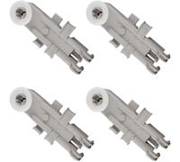 Roulette de panier supérieur 8268743 pour lave-vaisselle Kenmore - Gris - 4 pièces
