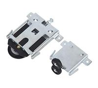 Roulette de porte de placard robuste, roulettes de rechange pour porte coulissante, hauteur réglable, alliage, 9,2 x 8,3 cm, 214 g