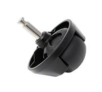 Roulette de rechange pour bobsweep RC400 et Dustin - Roulette avant haute durabilité pour une navigation facile - Noir
