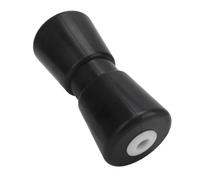 Roulette de remorque pour bateau en caoutchouc noir robuste avec arrêt de proue pour remorques de yacht