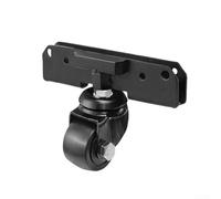 Roulette de roue avant pour boîtes à outils, fabriquée en acier et pivotante à 360 degrés, conçue pour être montée sans perçage pour un fonctionnement fluide