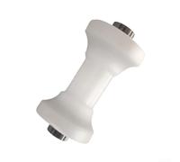 Roulette de roulement de rechange pour rameur, 61 mm de diamètre extérieur, 31,6 mm de large, trou intérieur de 7,8 mm, poulie en nylon compatible avec boulon de 8 mm, équipement d'alpinisme, blanc