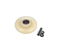 Roulette de taille moyenne à roue de 4 pouces, en nylon épais, nouveau matériau, résistant à l'usure, pilote plat, poussée 1