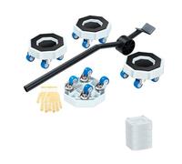 Roulette de transport rotative robuste pour canapé, machine à laver, réfrigérateur et bureau à domicile. Patins faciles pour le déménagement de bureau à domicile