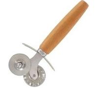 Roulette découpe pâte Fackelmann Sybarys ref 40917 Inox,Bois