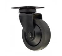 Roulette design Novo - pivotante - platine - 42 x 42 mm - capacité 40kg - avec frein Interges