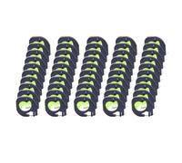 Roulette d'étiquette en Plastique Multicolore Compatible avec LT100H LT-100T 12 mm Maker Paper Tape 91331 91201(50pcs)