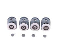 Roulette Douche 4 pcs/lot salles de douche cabines poulie salle rouleaux coureurs roues poulies nouveau verre porte coulissante livraison directe(A)