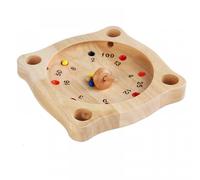 Roulette du Tyrol - Jeu de toupie - Jeu d'adresse - Jeu de plateau - Jeu de plateau en bois