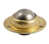 Roulette encastrée à bille diamètre 19mm - AVL - 181636A Noir G