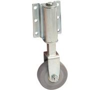 Roulette fixe à ressort diamètre 50mm gris - AVL - 718521A Gris