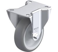 Roulette fixe caoutchouc diamètre 100mm Blickle BE-TPA 102G