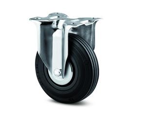 Roulette fixe - chariot d'atelier et garage - sols béton - ø 200 mm - Alpha TENTE