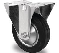 Roulette fixe D.160mm trgf.135kg VG Plaque L135xL110mm PROMAT