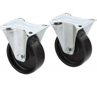 Roulette fixe (paire) ∙ pour chariot de service V4758 ∙ V5191 ∙ 2 parties ∙ nombre d'outils : 2